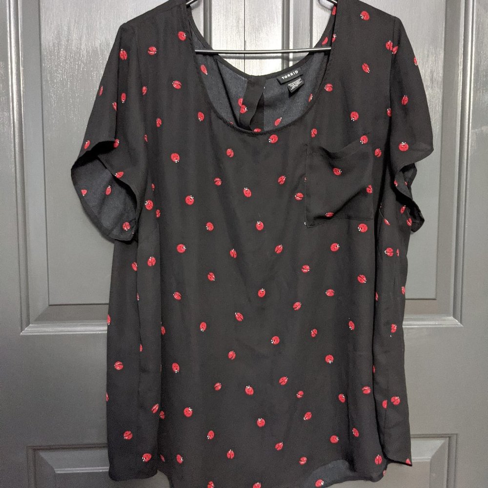 Torrid Ladybug Top